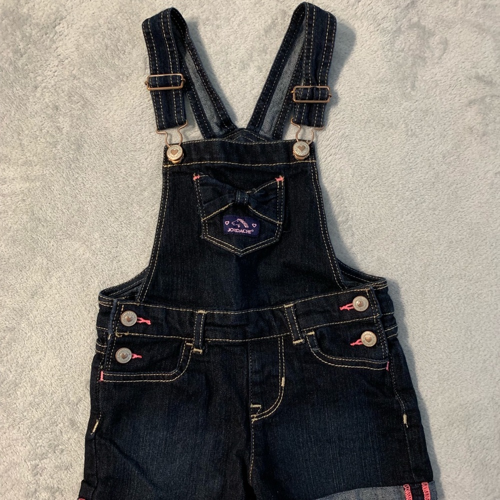 ‼️2 For $15 Deal‼️ Girls size 5t Jordache overalls